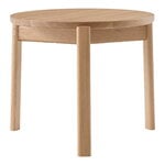 Passage lounge table, 50 cm, oak