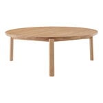 Passage lounge table, 90 cm, oak