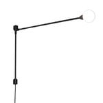 Nemo Lighting Potence Pivotante Mini wall lamp, black