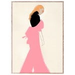 Posters, Pink Dress poster, Multicolour