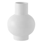 Vases, Strøm vase, vaporous grey, White