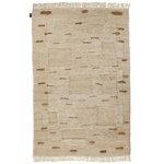 Tappeto Luoto, bianco naturale - marrone Tappeto Luoto, bianco naturale - marrone