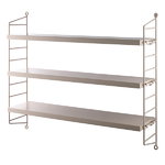 String Pocket shelf, sand String Pocket shelf, sand