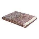 Timmy throw, 30 x 90 cm, 381 brown - white