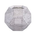Tom Dixon Etch Wood candleholder, steel