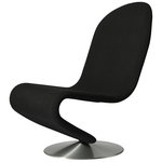 System 1-2-3 lounge chair, black fabric System 1-2-3 lounge chair, black fabric
