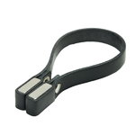 Towel Loop hanger, 2 pcs, black Towel Loop hanger, 2 pcs, black