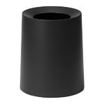 Waste bins, Tubelor Homme trash can, black, Black