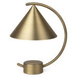 Bordslampor, Meridian bordslampa, mässing, Guld