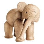 Figurines, Wooden elephant, Natural