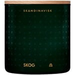 Scented candle with lid, SKOG, 2-wick