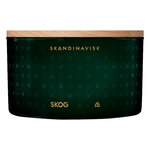 Candele profumate, Candela profumata con coperchio, SKOG, 3 stoppini, Verde Candele profumate, Candela profumata con coperchio, SKOG, 3 stoppini, Verde