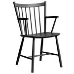 J42 chair, black J42 chair, black