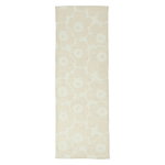 Pieni Unikko table runner, beige Pieni Unikko table runner, beige
