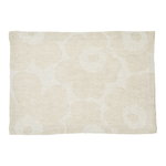 Pieni Unikko woven placemat, beige Pieni Unikko woven placemat, beige