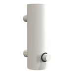 Bathroom accessories, Nova2 soap dispenser 3, wall-mounted, white, White