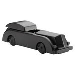 Limousine wooden car, black, small