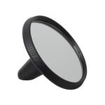 Satellite hand mirror, small, black