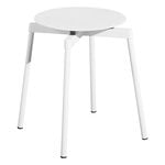 Tabourets, Tabouret Fromme, blanc, Blanc