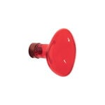 Wall hooks, Bubble hook, small, vermilion, Red