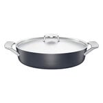 Pots & saucepans, Taiten roasting dish, 28 cm, with lid, Black