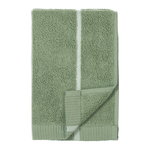 Tiiliskivi guest towel, grey green - white Tiiliskivi guest towel, grey green - white