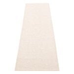 Pappelina Emm rug, 70 x 240 cm,  vanilla - white metallic