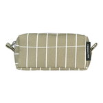 Tiise Tiiliskivi cosmetic bag, grey green - white Tiise Tiiliskivi cosmetic bag, grey green - white