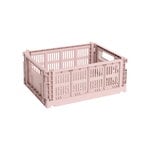 HAY Colour Crate, M, plastica riciclata, blush