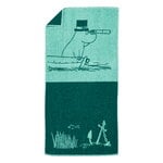 Moomin Arabia Moomin Badetuch, 70 x 140 cm, Moominpappa Teal