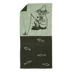 Moomin Arabia Moomin Badetuch, 70 x 140 cm, Schnupferich Grün