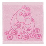 Moomin Arabia Moomin towel, 25 x 25 cm, Sweethearts pink