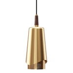 Pendant lamps, Umanoff pendant, brass - walnut, Gold