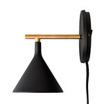 Wall lamps, Cast Sconce wall lamp, black, Black