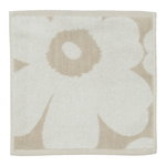 Unikko guest towel 30 x 30 cm, beige-white Unikko guest towel 30 x 30 cm, beige-white