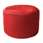 Pouf Point Outdoor, rosso