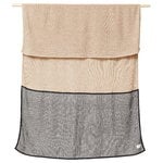 Blankets, Aymara plaid, 170 x 130 cm, rib, light brown, Brown
