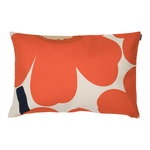 Unikko cushion cover 40 x 60 cm, beige-orange-dark blue Unikko cushion cover 40 x 60 cm, beige-orange-dark blue