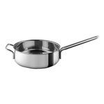 Pots & saucepans, Eva Trio Steel Line sauté pan, 24 cm, recycled steel, Silver