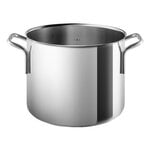 Pots & saucepans, Eva Trio Steel Line pot, 4,8 L, recycled steel, Silver