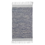 Melange bathroom rug, blue Melange bathroom rug, blue