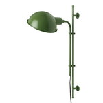 Lampade da parete, Lampada da parete Funiculi A, verde, Verde