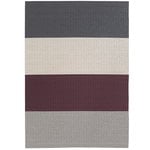 Fourways carpet with backing, plum-graphite Fourways carpet with backing, plum-graphite