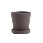 Hay Flowerpot ruukku ja lautanen, S, luumu