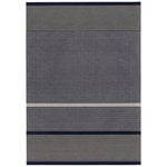 Paper yarn rugs, San Francisco carpet,  dark blue - stone, Blue