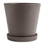 Hay Flowerpot ruukku ja lautanen, XXL, luumu