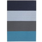 Fourways carpet with backing, turquoise-dark blue Fourways carpet with backing, turquoise-dark blue