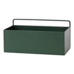 Wall Box, rectangle, dark green Wall Box, rectangle, dark green