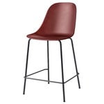 Harbour counter side chair 63 cm, red - black steel Harbour counter side chair 63 cm, red - black steel