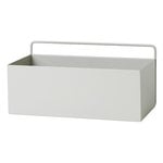 Ferm Living Wall Box kukkalaatikko, suorakaide, vaaleanharmaa